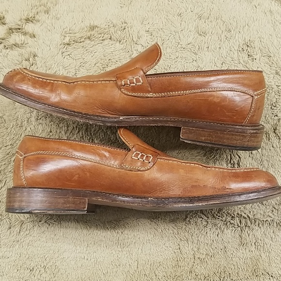 Johnston & Murphy Brown Brazilian Leather Loafers - Picture 5 of 8